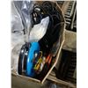 Image 2 : Box of zip straps, tools and more
