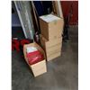 Image 1 : Four boxes of gift boxes and bags