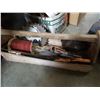 Image 2 : Black toolbox and carpenters box with contents
