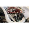 Image 2 : Basket of AC adapters and power bar