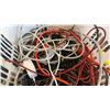 Image 3 : Basket of AC adapters and power bar