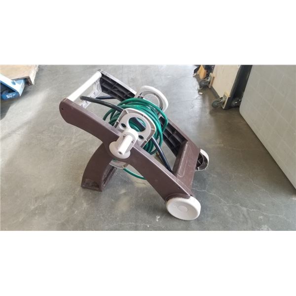 AMES FOLD AND STORE GARDEN HOSE REEL