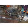 Image 2 : LOT OF VINTAGE HUBCAPS