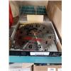 Image 1 : Skilsaw clock and tray of belt buckles