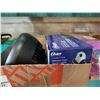 Image 2 : BOX OF TAPE DISPENSERS, SECURITY CAMERA, FAN, ETC