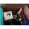 Image 3 : BOX OF TAPE DISPENSERS, SECURITY CAMERA, FAN, ETC