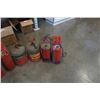 Image 2 : 6 METAL GAS CANS