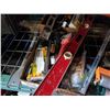 Image 3 : 2 TRAYS OF TOOLS, HAND TOOLS AND LEVELS