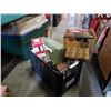 Image 1 : Crate of new glasses, flutes cups and more