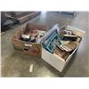 Image 1 : 2 BOXES OF ESTATE GOODS, PHOTO ALBUMS