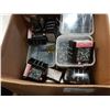 Image 3 : Box of various hardware fasteners