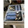 Image 1 : Two trays of electrical plugs and electrical tape