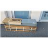 Image 1 : 2 BOXES OF METAL SHELVES