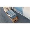 Image 2 : 2 BOXES OF METAL SHELVES