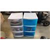 Image 1 : 2 organizers 3 drawer with contents