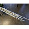 Image 2 : Lot of threaded metal bars approximately 9 feet