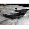 Image 3 : 2 cast iron bird baths approximately 18 inches long