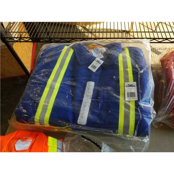 New Condor size 2XL hi Vis coveralls