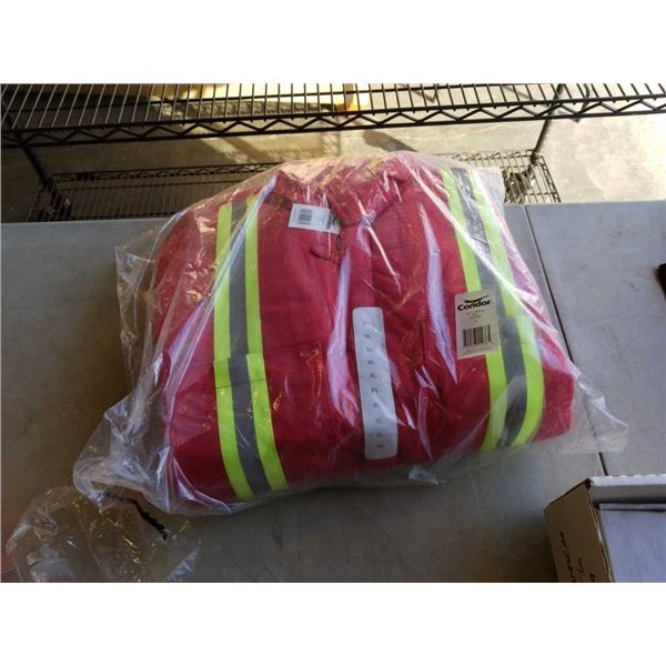 New Condor size XL hi Vis coveralls