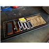 Image 1 : Tray of Staples and sharpening stone