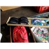 Image 2 : Two boxes of new t-shirts, emergency kit and Speedo goggles