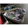 Image 4 : Two boxes of new t-shirts, emergency kit and Speedo goggles