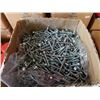Image 2 : Box of number 14 by 2 inch hex head Tek Point zinc screws