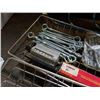 Image 7 : Three trays of air fittings wire clamps glass tape and more