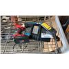 Image 1 : Makita battery charger and 18volt drill with stanley stud finder