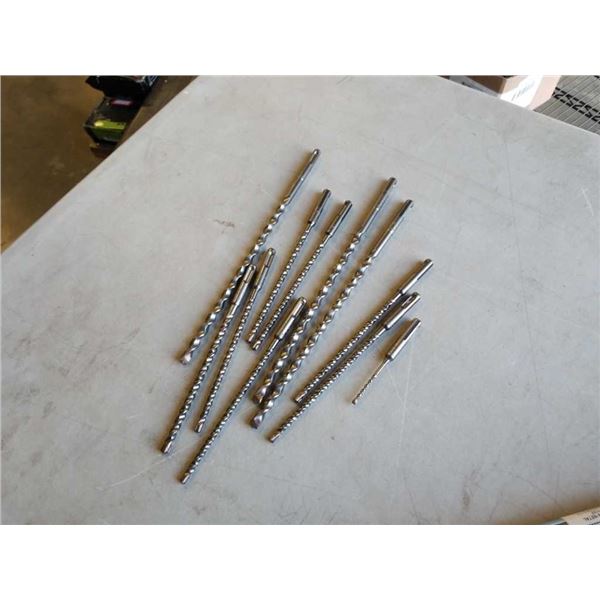 Lot of new SDS drill bits