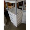 Image 4 : STERILITE 2 PIECE STORAGE UNIT - 4 DRAWERS, 3 SHELVES