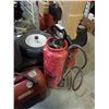 Image 3 : Metal cannister sprayer does hold pressure, portable air tank wheel barrow tire and galvanized can