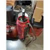 Image 4 : Metal cannister sprayer does hold pressure, portable air tank wheel barrow tire and galvanized can