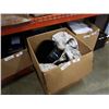 Image 1 : BOX OF POTS, PANS, KITCHEN ITEMS