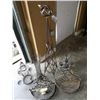Image 2 : 48 inch sundial with decorative metal shells and candle holders