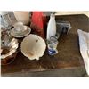 Image 2 : BOX OF GLASSWARE, ANCHOR BOWLS, CANNISTERS, CUISINART COFFEE GRINDER