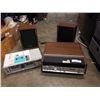 Image 1 : PANASONIC TURNTABLE AND SPEAKERS AND SANYO CASSETTE PLAYER