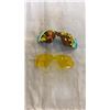 Image 12 : 2 italian lorenzo sunglasses with extra lenses