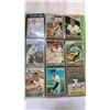 Image 8 : 7 PAGES OF 1950-1960 BASEBALL CARDS