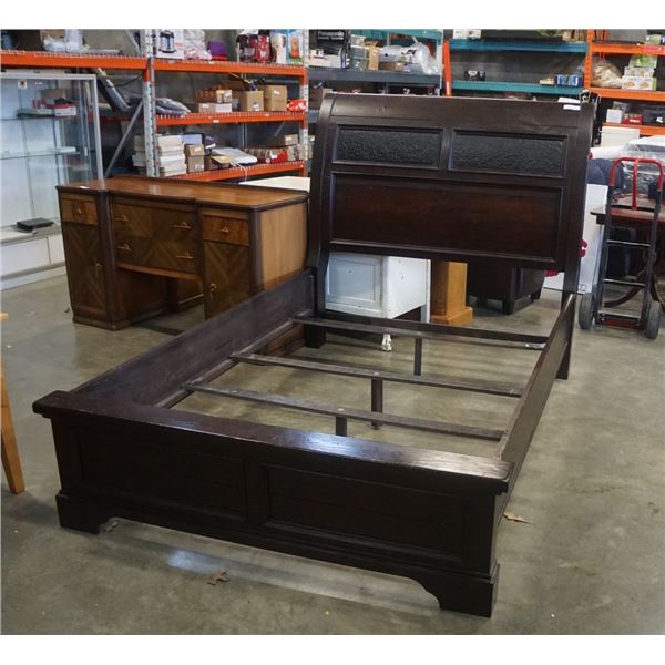 QUEENSIZE SLEIGH BED FRAME