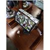 Image 2 : LEADED GLASS TABLE LAMP