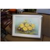 Image 1 : OIL ON CANVAS PAINTING PANSIES BY ROSE LEONARD - CANADIAN ARTIST