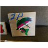 Image 3 : 3 PAINTED WALL HANGINGS