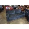 Image 2 : Black 3 seater sofa and chair set with ottoman
