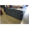 Image 8 : Black 3 seater sofa and chair set with ottoman