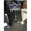 Image 2 : Umbrella stand, decorative metal bin and companion set