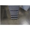 Image 3 : GREY METAL 6 DRAWER ORGANIZER