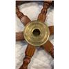 Image 3 : Ship wheel wall hanging