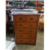 Image 1 : 6 DRAWER CHEST OF DRAWERS