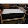 Image 1 : AS NEW BEAUTY REST STERLING DOUBLE SIZE FLOOR MODEL MATTRESS AND BOX SPRING - HI LOFT PILLOW TOP, ME